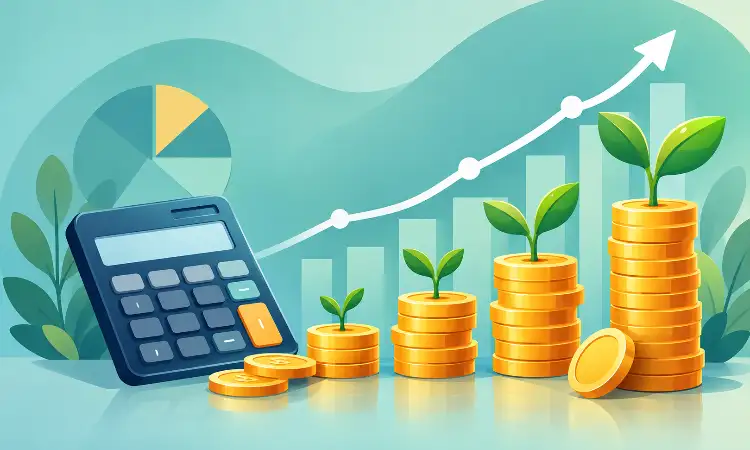 حاسبة الفائدة المركبة والادخار