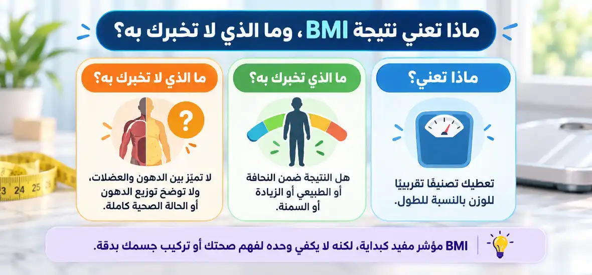 ماذا تعني نتيجة BMI