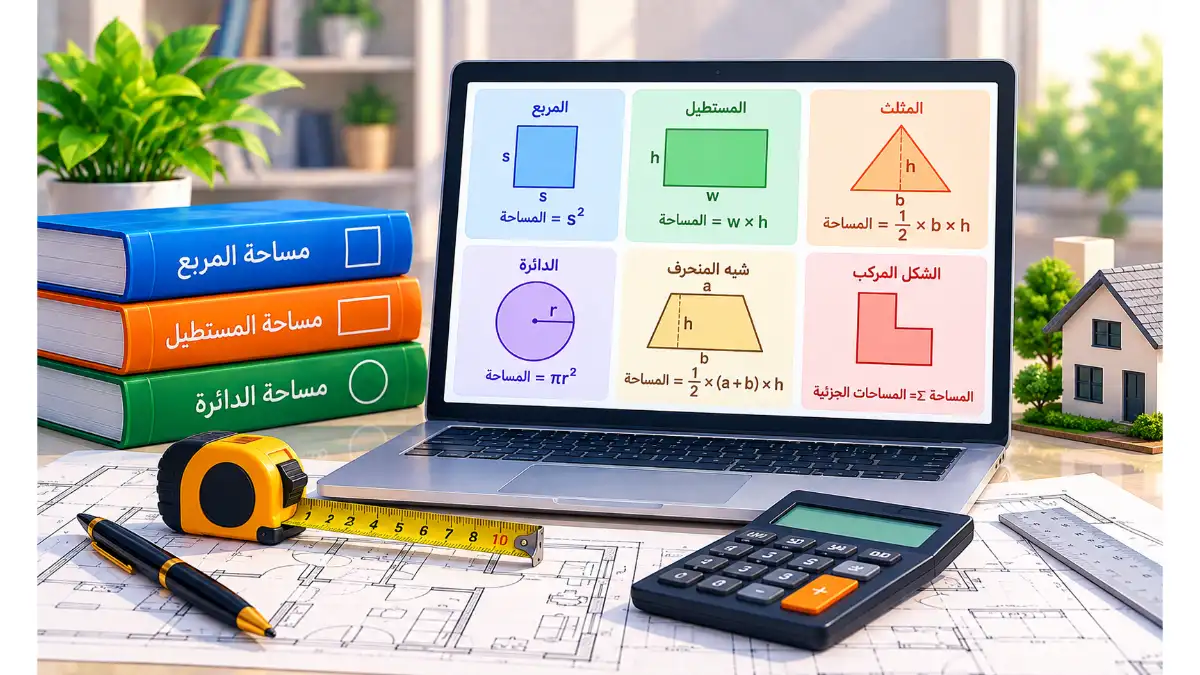 حاسبة المساحة