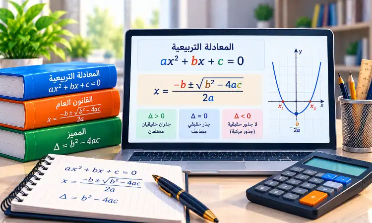 حاسبة المعادلة التربيعية